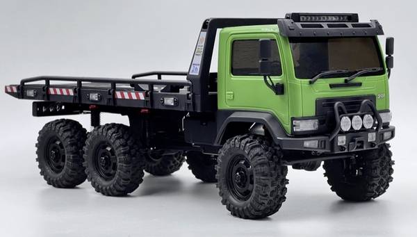 Hobby Plus 1:18 CR-18P "Arktos" 6x6-V1.5 Green RTR Brushed 1:18 RC Modellauto Elektro Rock Crawler Allradantrieb (6WD) RtR 2,4 GHz inkl. Akku, Ladegerät und Senderbatterien