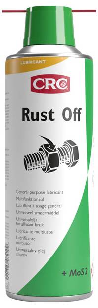 Weißes CRC 'Citro Cleaner' Industriereiniger-Spray mit rotem Deckel, Gefahrensymbolen und Produkttext auf dem vorderen Etikett.
