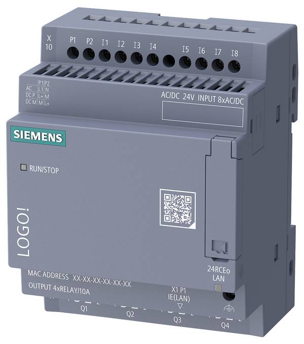 Siemens Logo! 9 6ED1052-2HB08-0BA3 SPS-Steuerungsmodul 24 V/DC