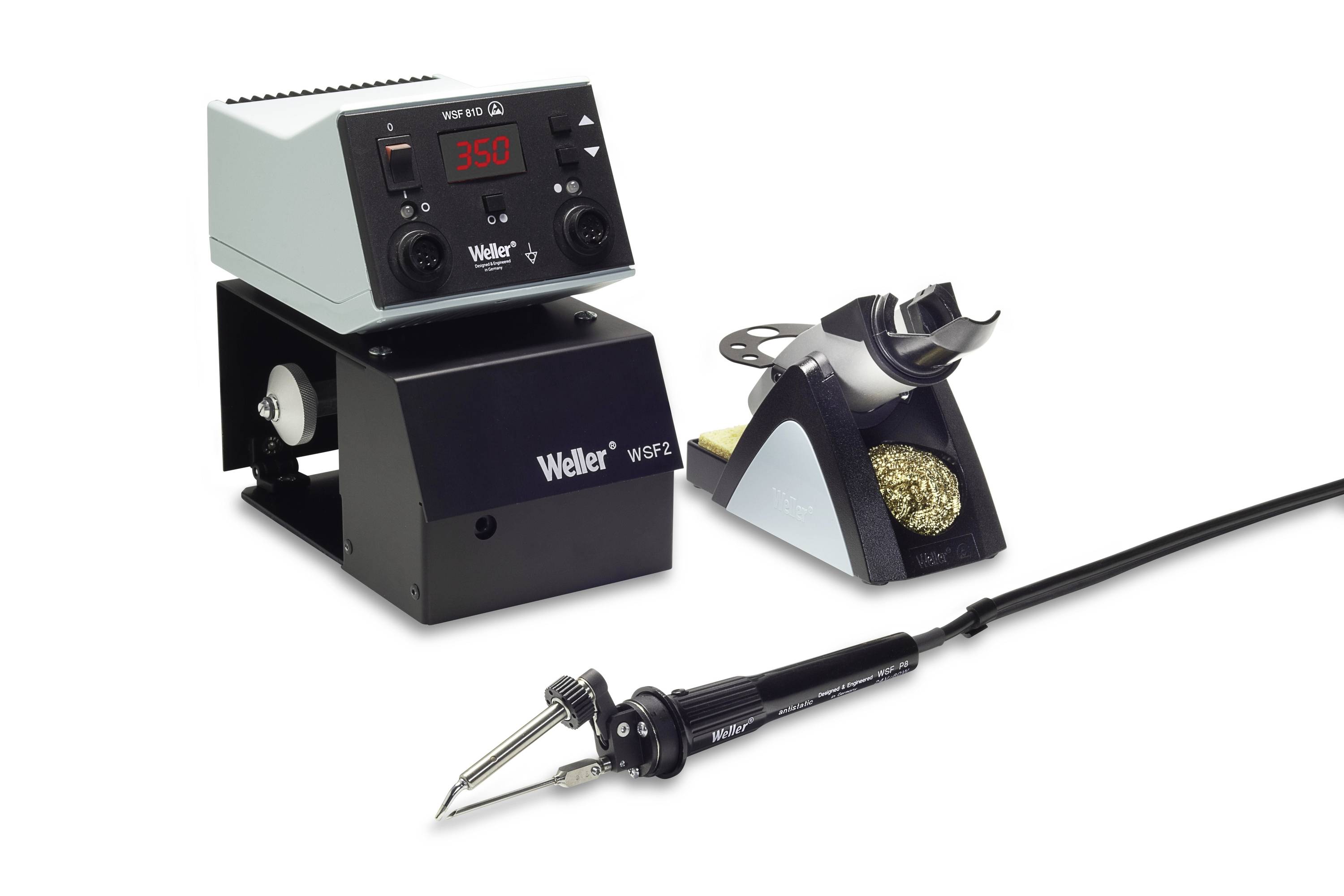 Weller WSF 81D8 LÖTSTAT.M.LÖTZINNZUFUHR 230V Lötstation 90 W 50 - 450 °C-0
