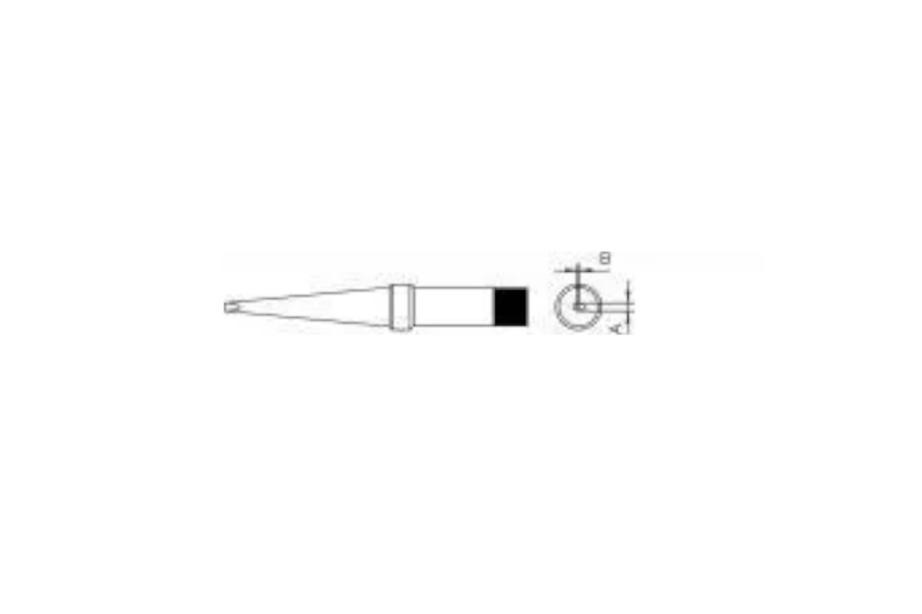 Weller PT M9 LÖTSPITZE 3,2MM VERP. Lötspitze Meißelform Inhalt 1 St.-0
