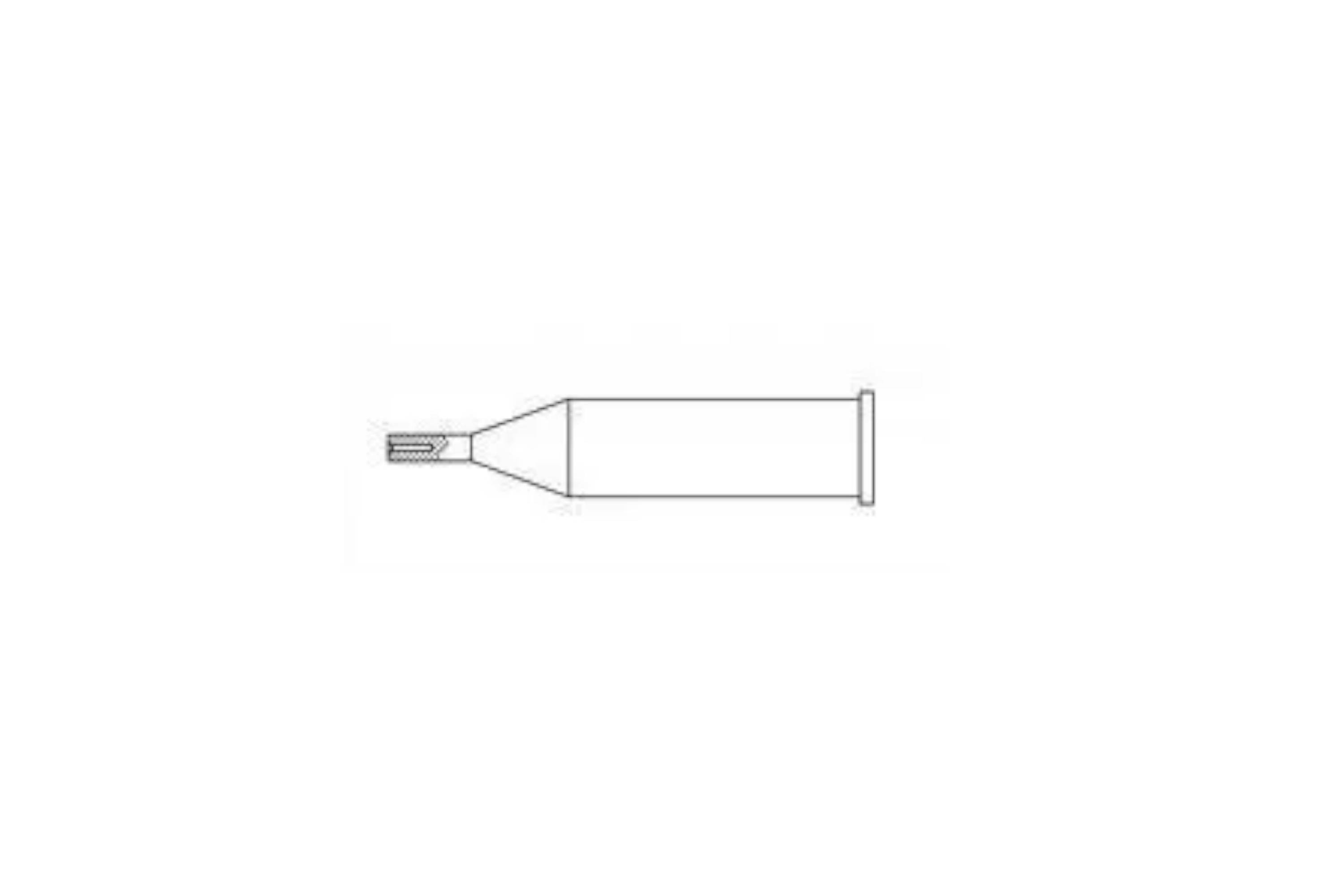 Weller XHT MESSSPITZE FÜR WP/WXP 200 VERP. Lötspitze Mess-Spitze Spitzen-Größe 0.5 mm Spitzen-Länge 55 mm Inhalt 1 St.