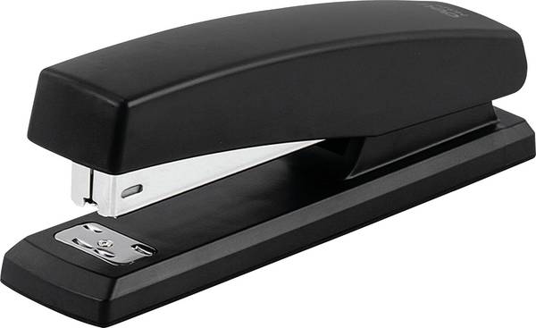 DELI  D391290  Heftgerät Schwarz Heftleistung: 25 Bl. (80 g/m²)
