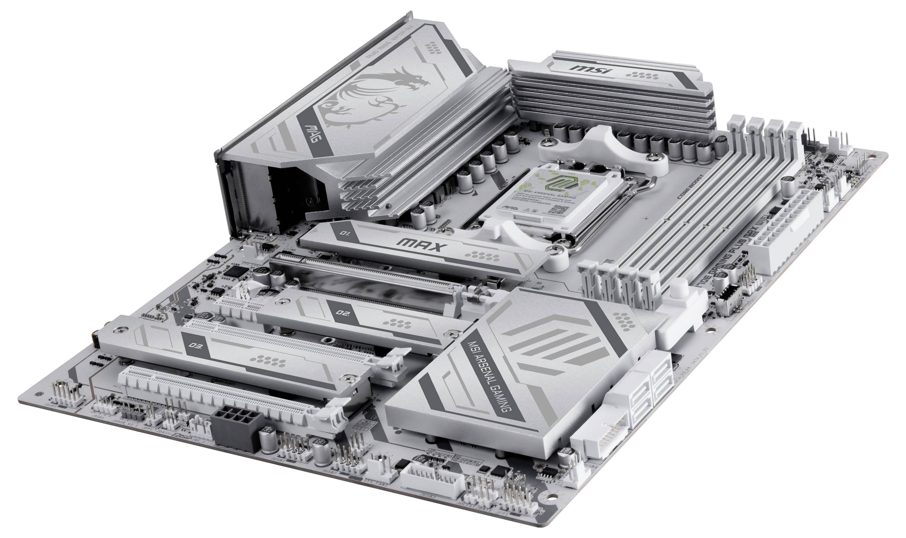 MSI MAG X870E GAMING PLUS MAX WIFI Mainboard Sockel (PC) AMD® AM5 Formfaktor (Details) ATX Mainboard-Chipsatz AMD® X870E-2