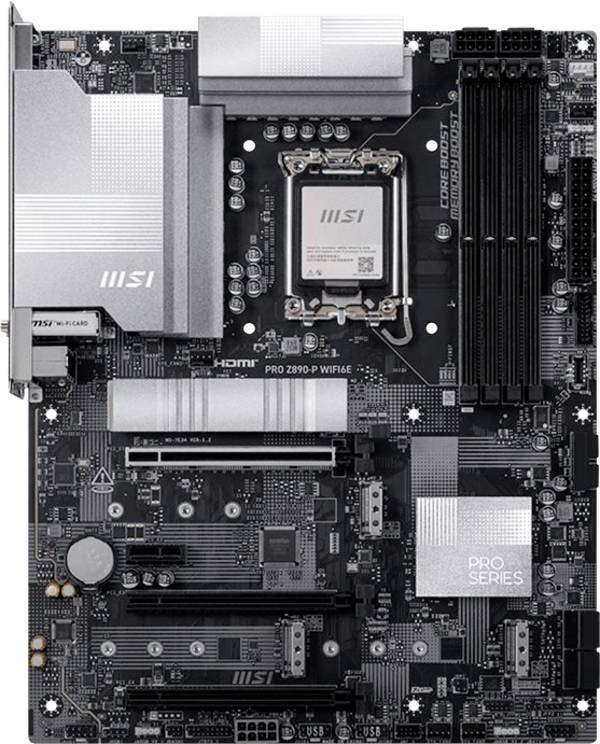 MSI Z890-P Pro Mainboard Sockel (PC) Intel® LGA 1851 Formfaktor (Details) ATX Mainboard-Chipsatz Intel® Z890