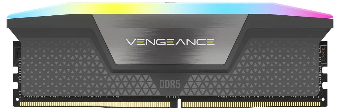 Corsair VENGEANCE RGB DDR5 6000MT/s 32GB PC-Arbeitsspeicher Kit DDR5 64 GB 2 x 32 GB 288pin DIMM CL38 CMH32GX5M2B6000Z38-2