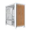 Corsair FRAME 4000D RS, White/Oak Midi-Tower PC-Gehäuse Holz, Weiß