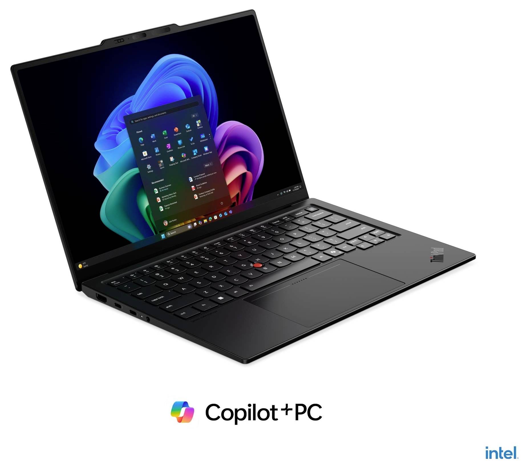 Lenovo Notebook 21V70071GE 35.6 cm (14 Zoll) WUXGA Intel® Core™ Ultra 7 355 32 GB RAM 1 TB SSD Deutsch, QWERTZ Intel Int-4