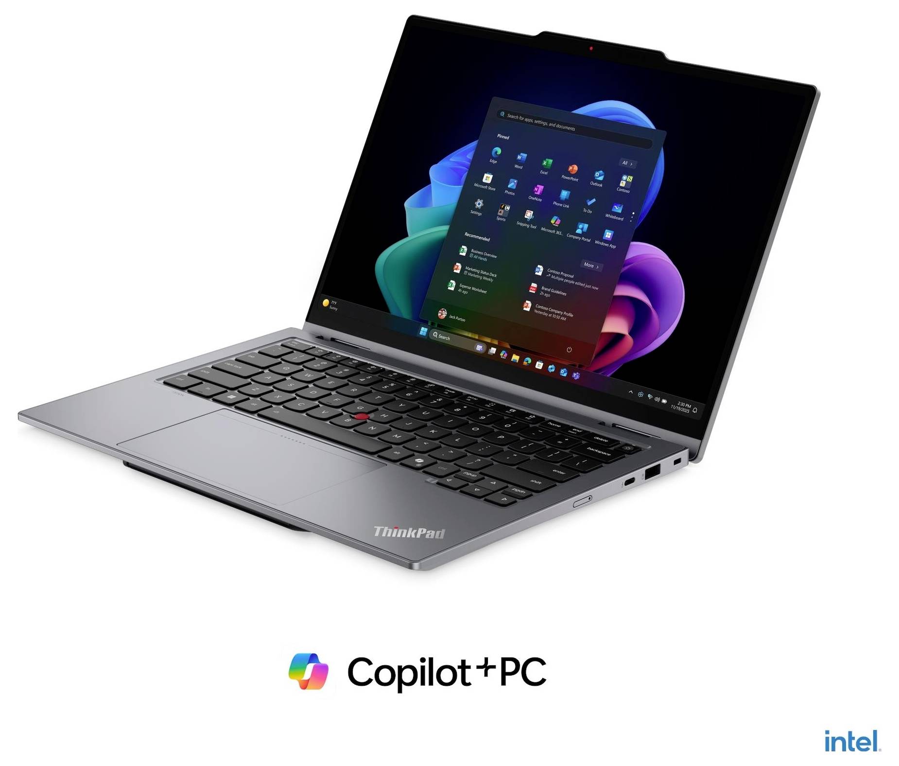 Lenovo 2-in-1 Notebook / Tablet 21V9001YGE 35.6 cm (14 Zoll) WUXGA Intel® Core™ Ultra 5 325 32 GB RAM 512 GB SSD Deutsch-9