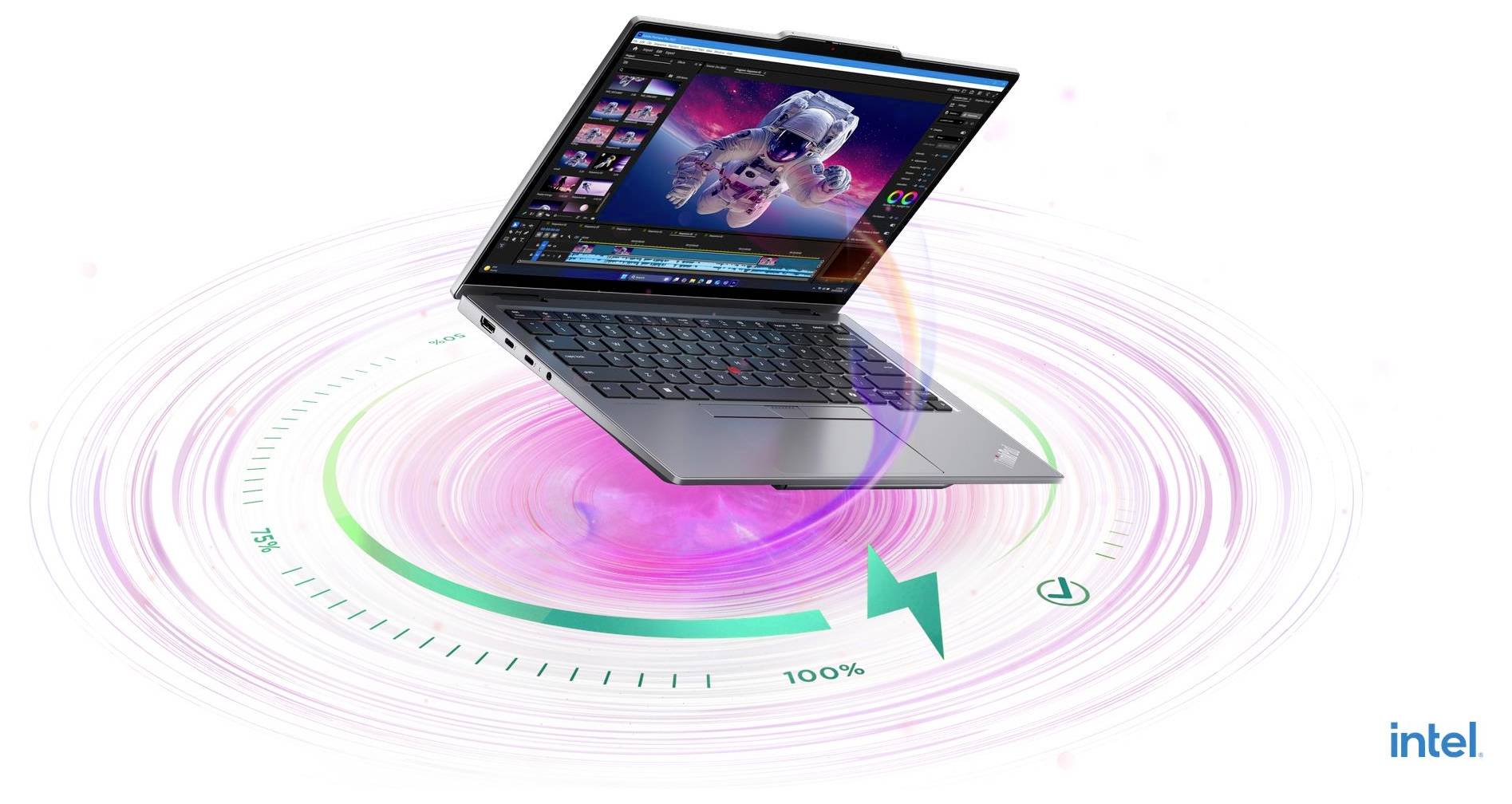 Lenovo 2-in-1 Notebook / Tablet ThinkPad X1 2in1 G11 35.6 cm (14 Zoll) 2.8K Intel® Core™ Ultra 7 355 32 GB RAM 1 TB SSD -21
