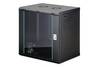 Digitus DN-37109 19 Zoll Netzwerkschrank 12 HE Schwarz, Schwarz (RAL 9005)