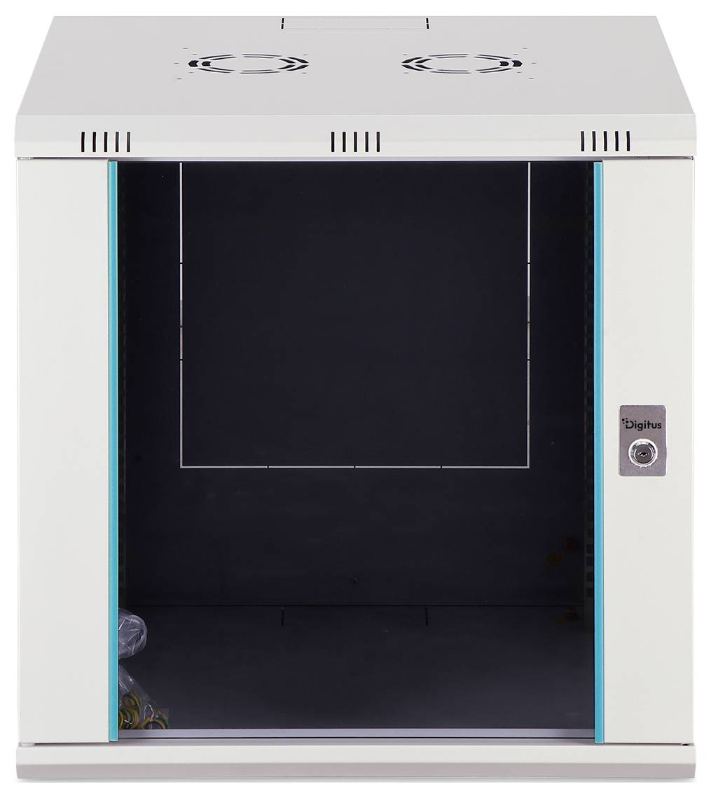 Digitus DN-37110 19 Zoll Netzwerkschrank 12 HE Grau, Grau (RAL 7035), Lichtgrau, Lichtgrau (RAL 7035)-7