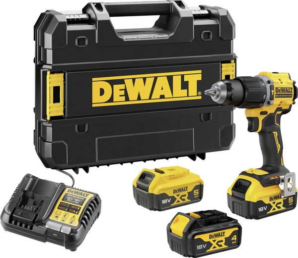 DEWALT DCD799P2T-QW Akku-Bohrschrauber inkl. 2. Akku + Ersatzakku DCB182-XJ gratis
