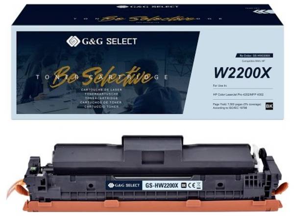 G&G Toner ersetzt HP W2200X Kompatibel  Schwarz 7500 Seiten  GS-HW2200X