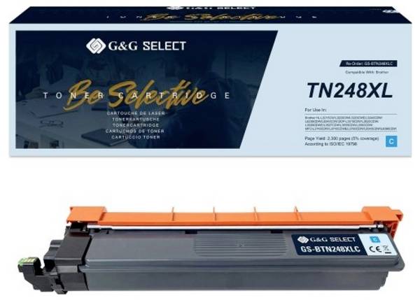 G&G Toner ersetzt Brother TN-248XLC Kompatibel  Cyan 2300 Seiten  GS-BTN248XLC