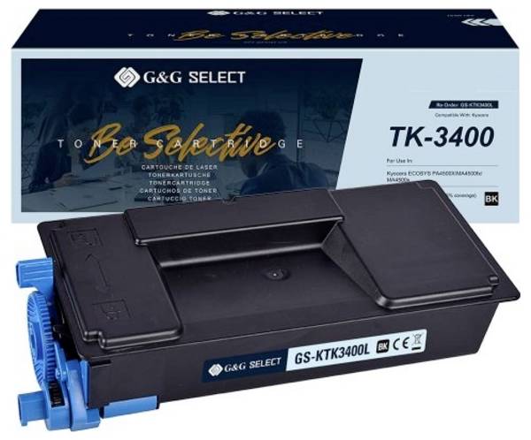 G&G Toner ersetzt Kyocera TK-3400 Kompatibel  Schwarz 19500 Seiten  GS-KTK3400L