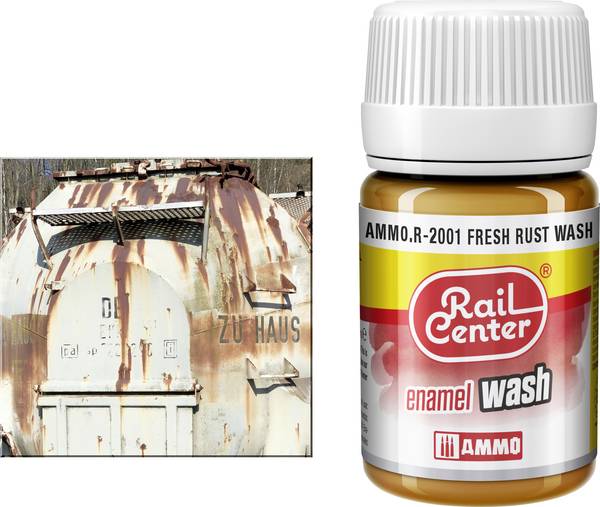 Rail Center AMMO.R-2001 Modellbahn-Texturfarbe Frischer Rost  35 ml