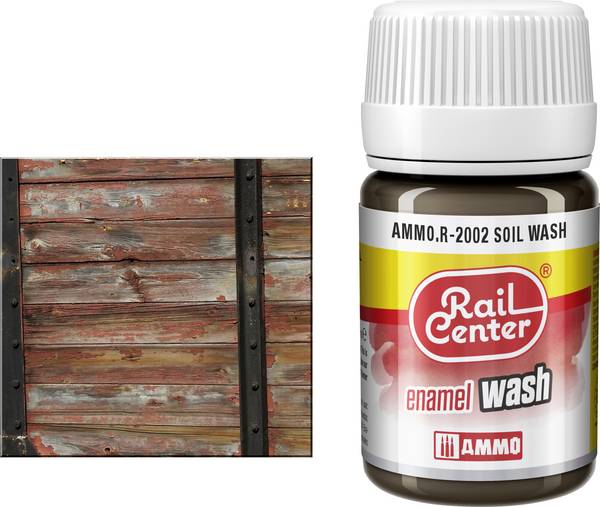 Rail Center AMMO.R-2002 Modellbahn-Texturfarbe Erdboden  35 ml