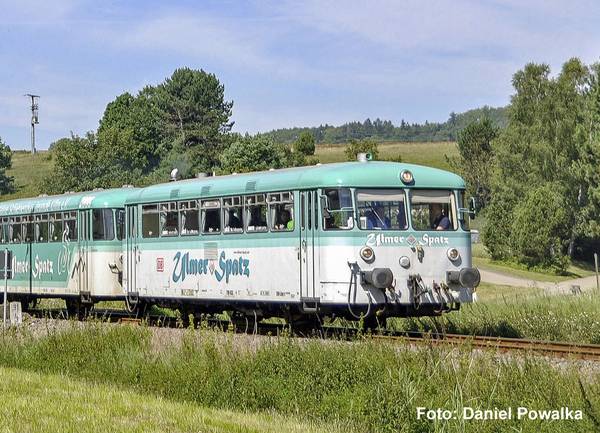 PIKO 52149 H0 Dieseltriebwagen BR 798 + Steuerwagen Ulmer Spatz DB AG V