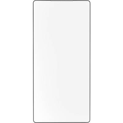 Leeres weißes abgerundetes Rechteck-Panel mit dünnem dunklem Rand.