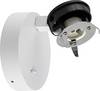 Deko Light Can Tilt Round Base 341349 Wandleuchte GU10 7.5 W Weiß (RAL 9003)