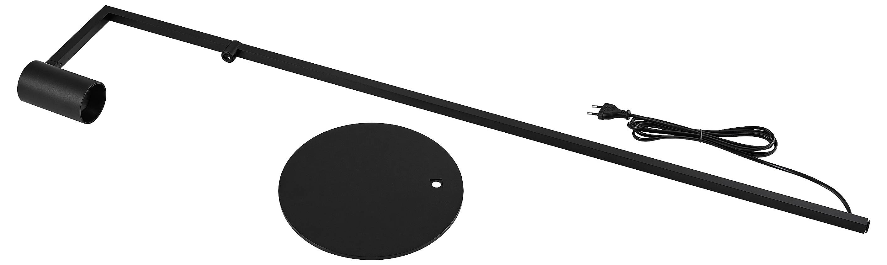 Deko Light Can Tilt, 1x 7,5 W GU10, Schwarz 343038 Stehlampe GU10 7.5 W Tiefschwarz (RAL 9005)-2
