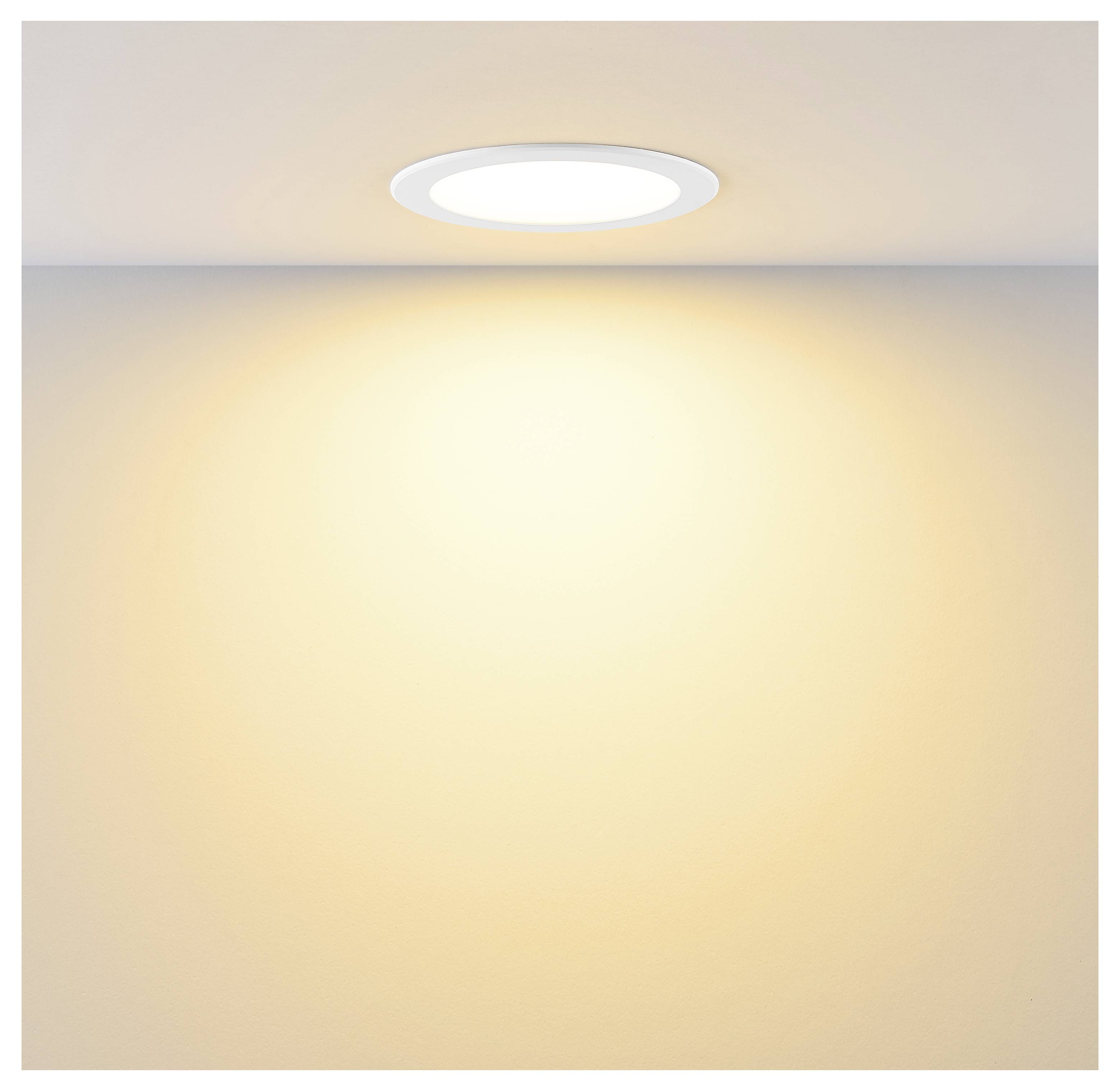 Deko Light 565749 Downlight - Acrux Pro 120 Einbauleuchte LED 15 W Verkehrsweiß (RAL 9016)-1