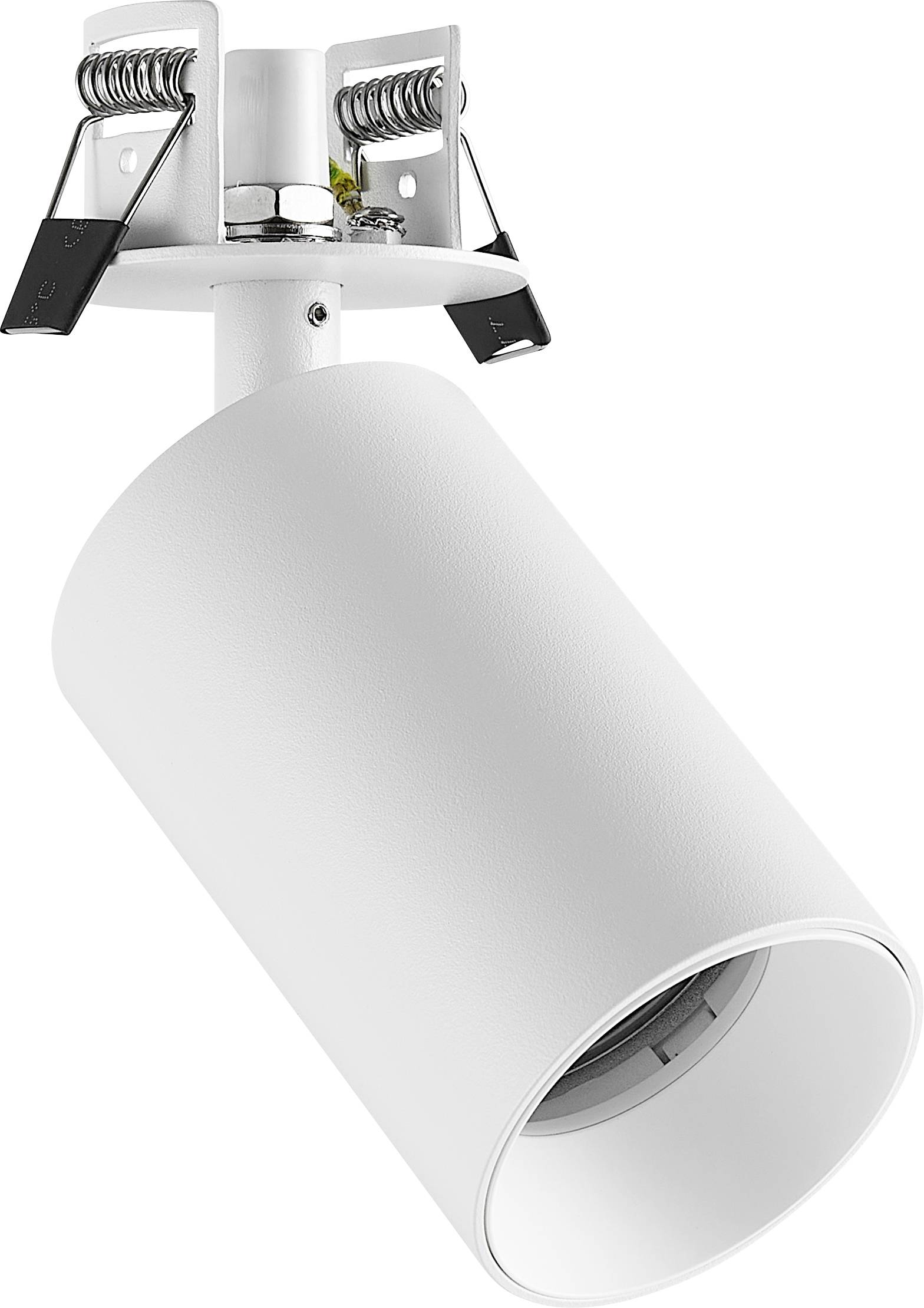 Deko Light 565755 Can Tilt Round Einbauleuchte GU10 7.5 W Weiß (RAL 9003)
