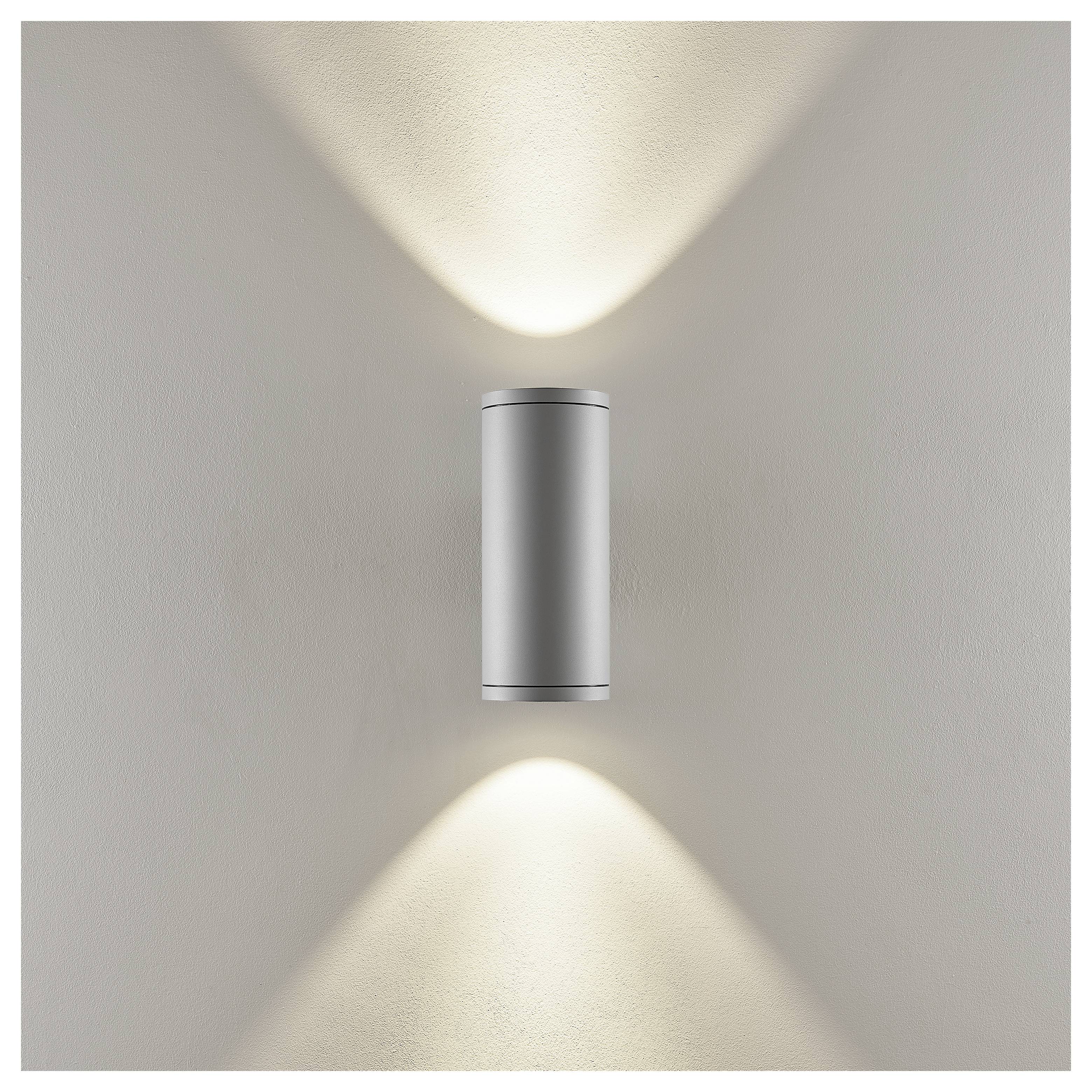 Deko Light ShoreLine Pro Round Up+Down 731178 Wandaufbauleuchte 54 W LED Verkehrsgrau (RAL 7042)-4