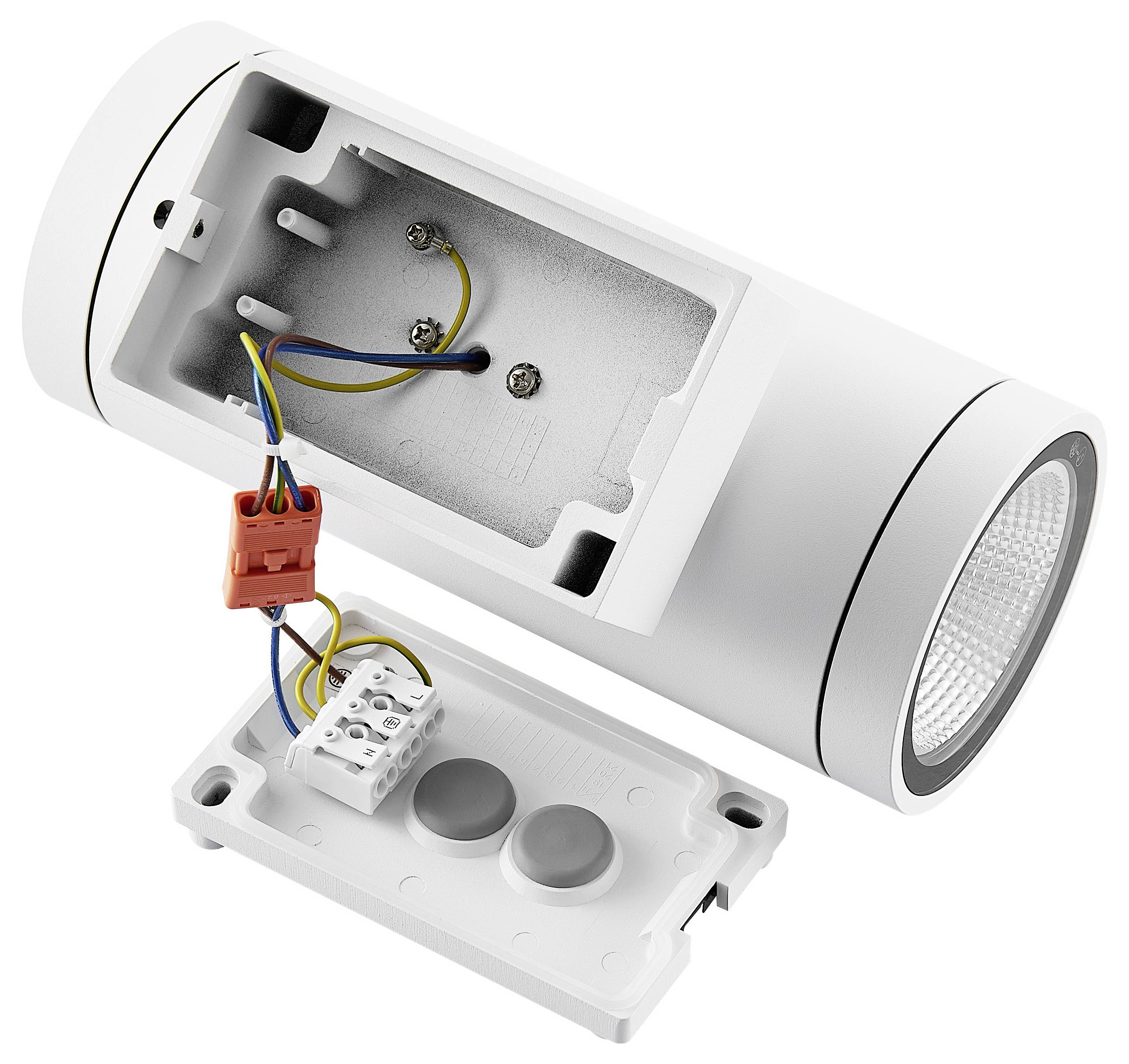 Deko Light ShoreLine Pro Round Up+Down 731195 Wandaufbauleuchte 20 W LED Weiß (RAL 9003)-2