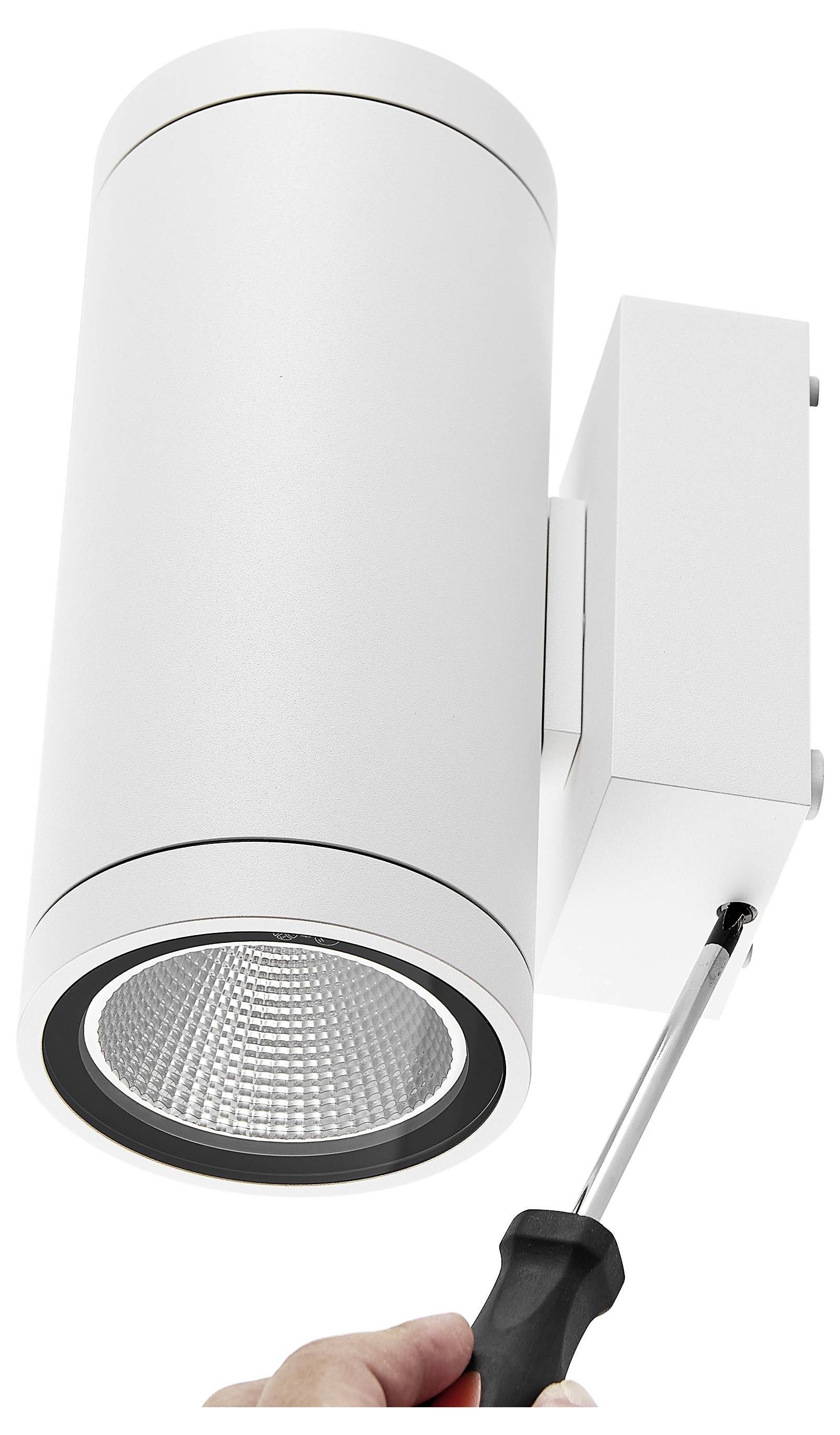 Deko Light ShoreLine Pro Round Up+Down 731195 Wandaufbauleuchte 20 W LED Weiß (RAL 9003)-9