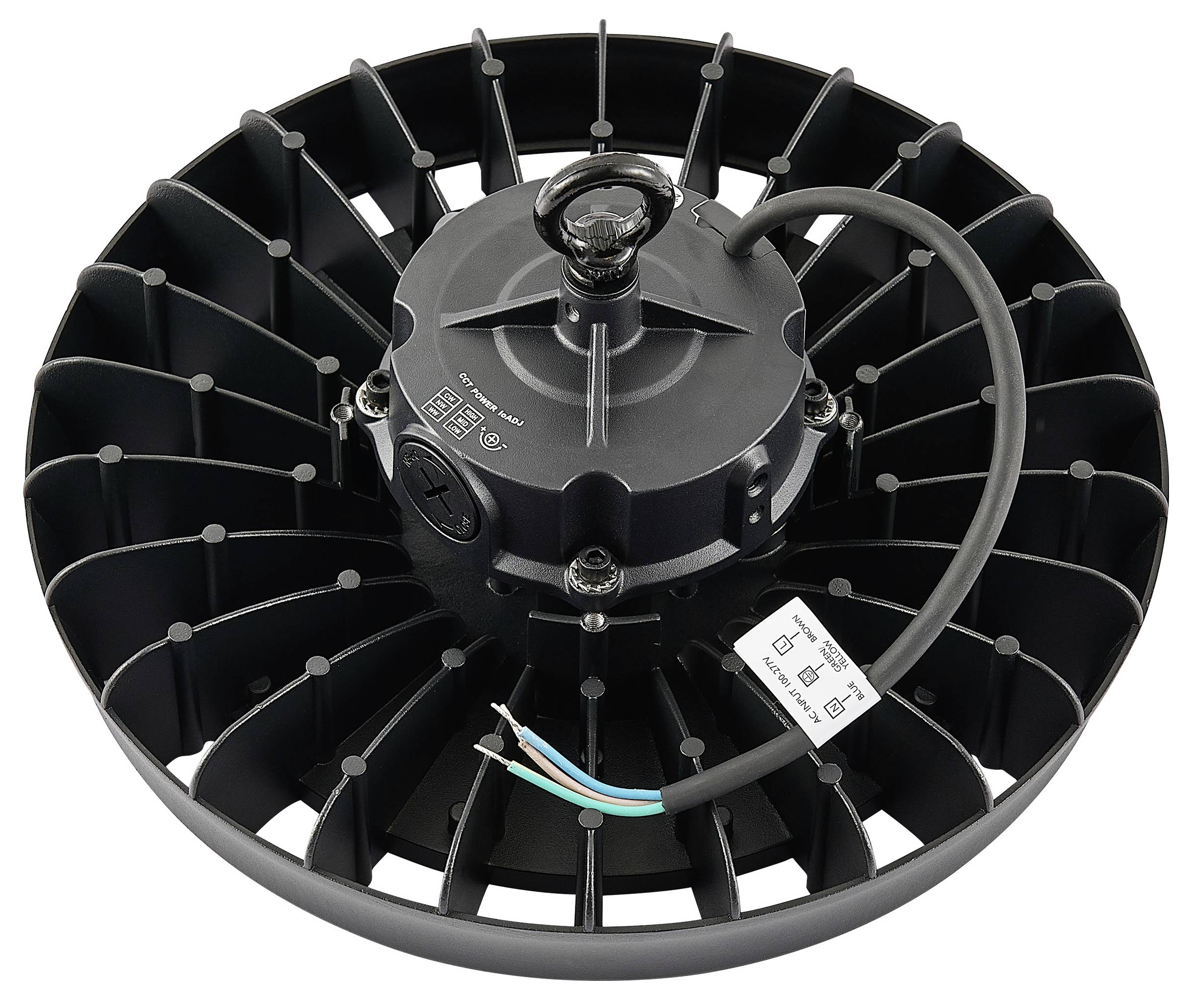 Deko Light Highbay Basic 732162 LED-Hallenstrahler LED LED 210 W Schwarz-2