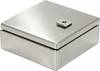 TRU COMPONENTS TC-SS202008 Schaltschrank 200 x 200 x 80 Edelstahl Lichtgrau 1 St.