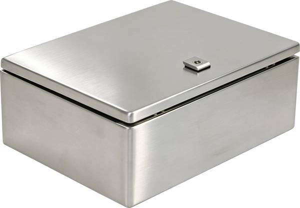 TRU COMPONENTS TC-SS304015 Schaltschrank 300 x 400 x 155 Edelstahl Lichtgrau 1 St.