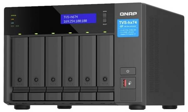 QNAP NAS-Server 0 TB TVS-H674-I3-16G