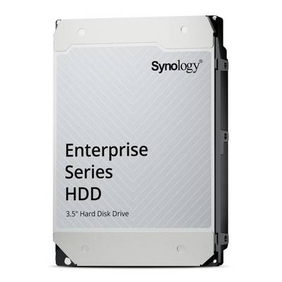 Synology Enterprise Series HDD, eine 3,5-Zoll-Festplatte in Vorderansicht dargestellt.