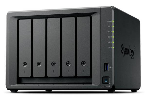 Synology NAS-Server 0 TB 5 Bay DS1525+