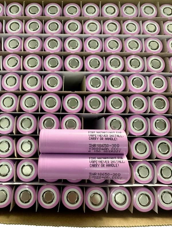 Samsung INR18650-30Q Spezial-Akku 18650 hochstromfähig Li-Ion 3.6 V 3000 mAh 1 St.