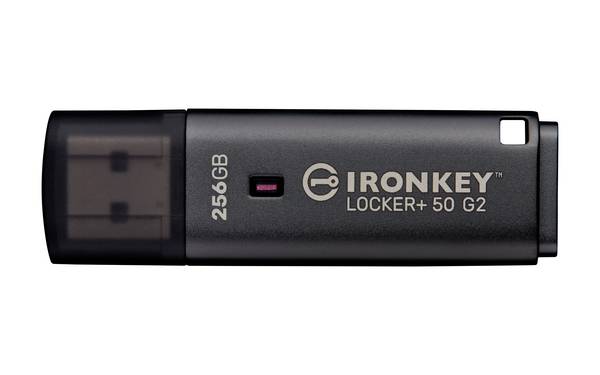 Kingston IronKey USB-Stick 256 GB Schwarz IKLP50G2/256GB USB-A