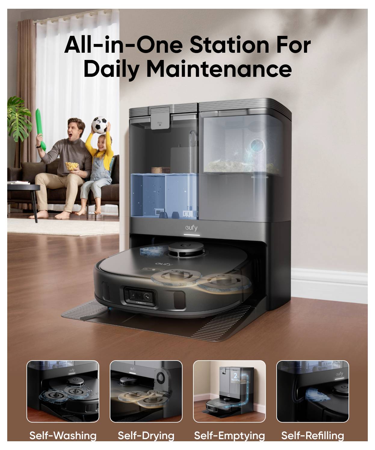eufy Eufy X10 Pro Omni EU Version T2351G11 IP-Basisstation-8