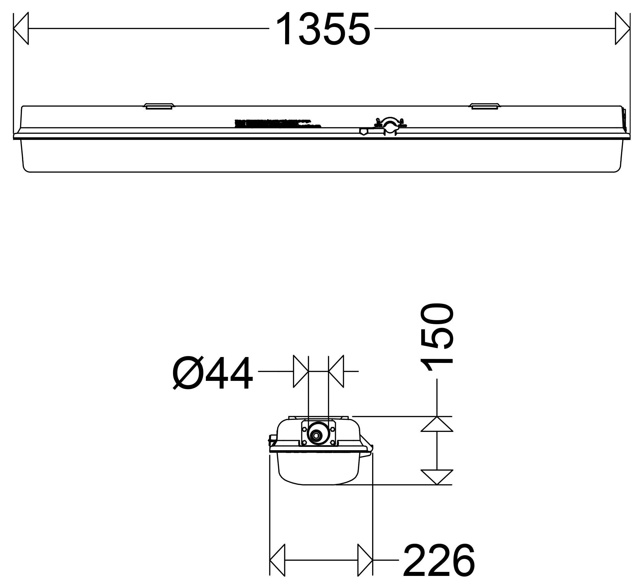 Schuch e840 12L60 PM 840050902 LED-Mastleuchte LED 40 W-1