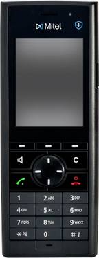 Mitel 712dt DECT Handset Schnurloses Erweiterungshandgerät Schwarz