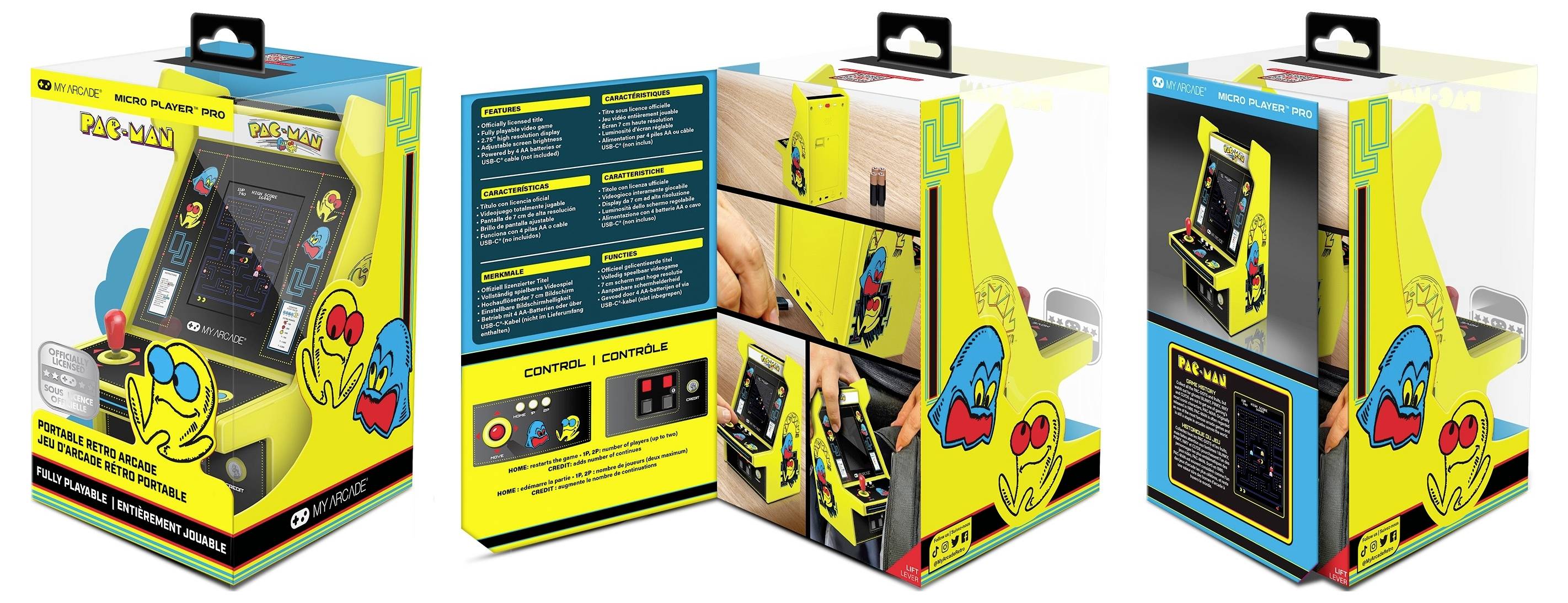 dreamGear My Arcade Micro Player Pro Pac Arcade Konsole-7