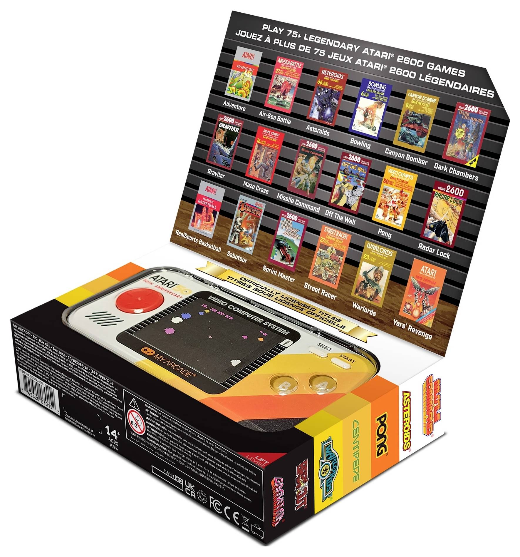 dreamGear My Arcade Pocket Player Pro At Tragbare Spielkonsole-2