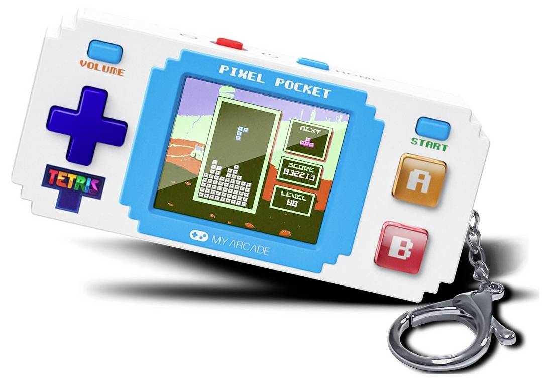 dreamGear My Arcade Pixel Pocket Tetris Tragbare Spielkonsole-1