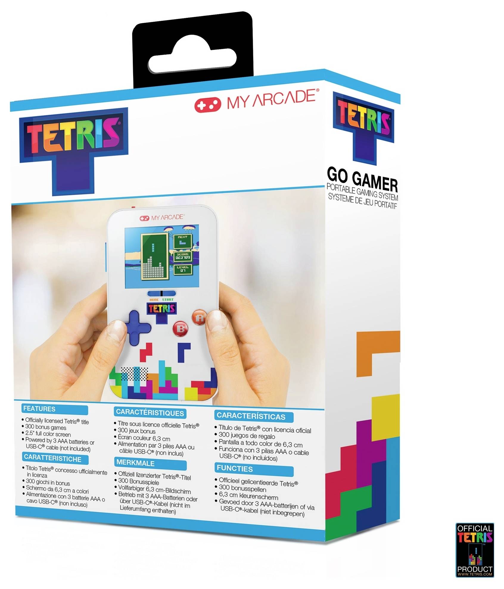dreamGear My Arcade Go Gamer Tetris Tragbare Spielkonsole-2