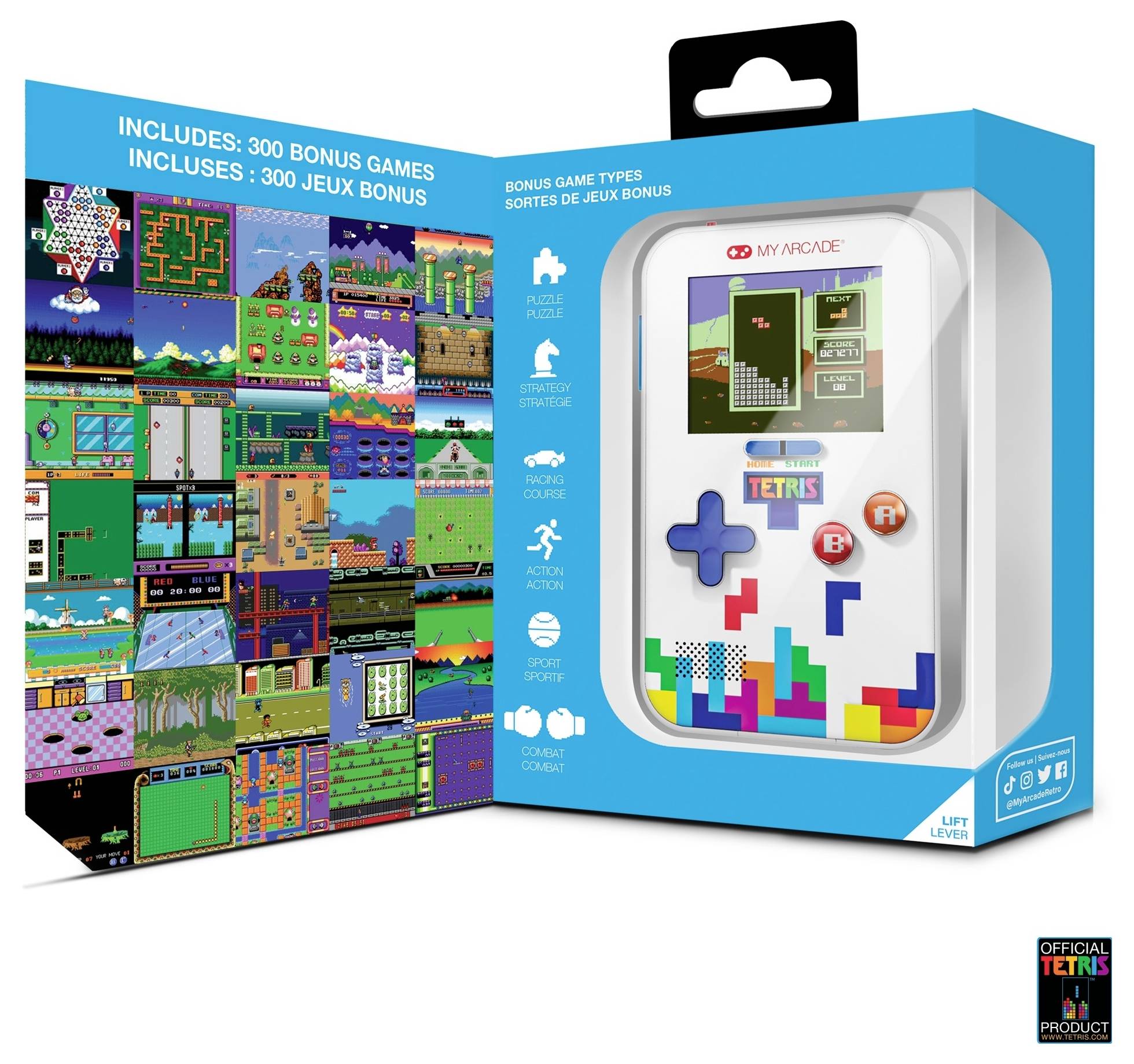dreamGear My Arcade Go Gamer Tetris Tragbare Spielkonsole-3
