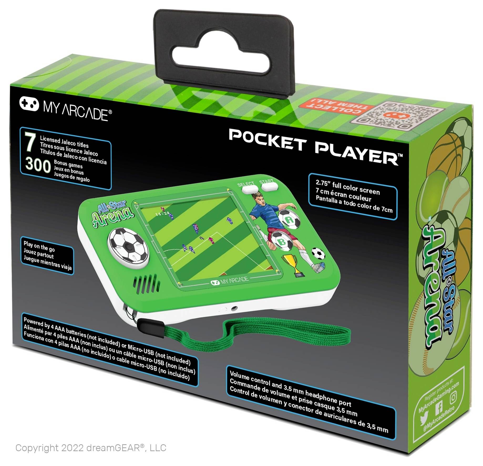 dreamGear My Arcade POCKET PLAYER ALL-ST Retro Konsole-4
