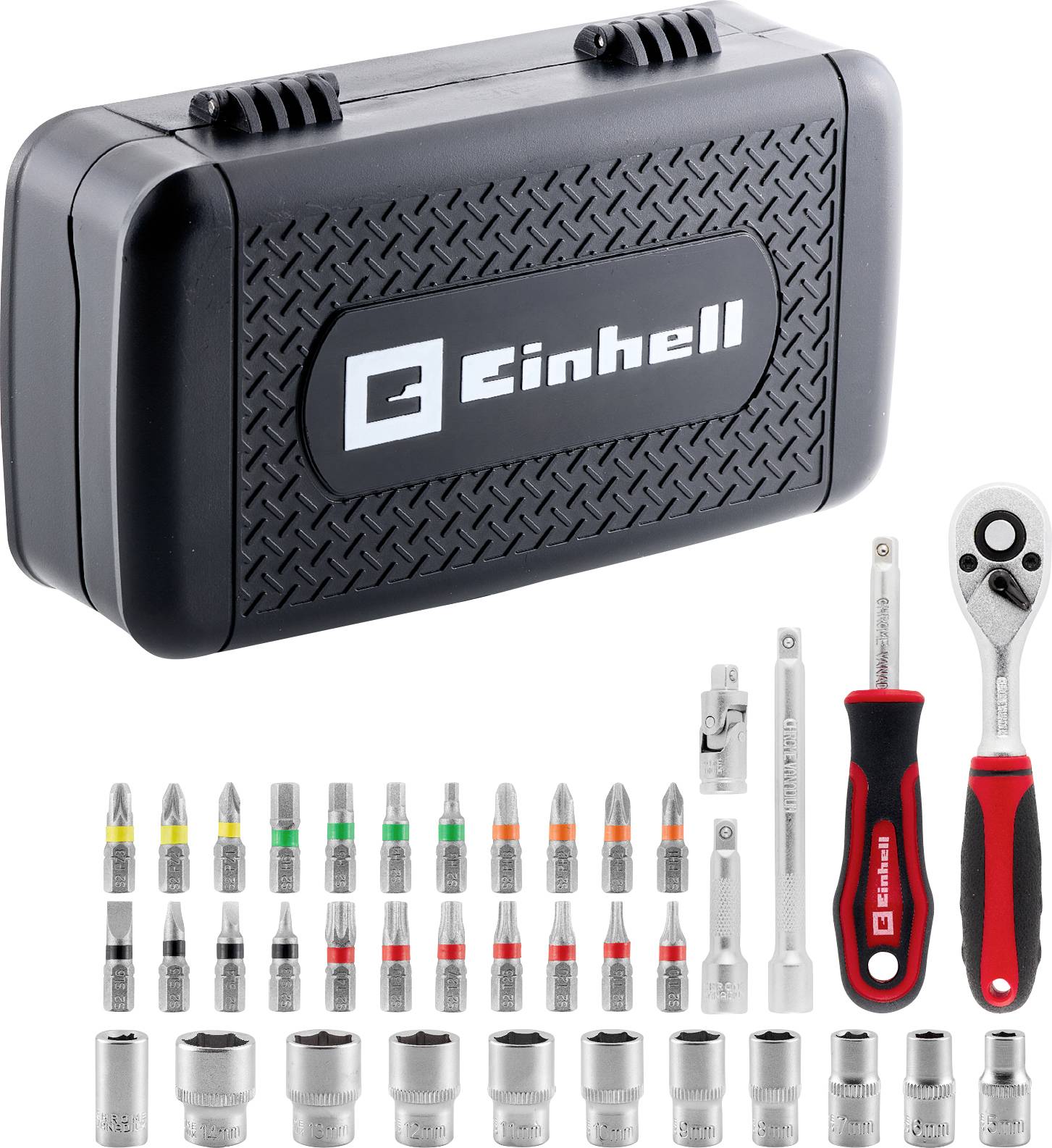 Einhell 461000 Ratschen-Set 1/4"-0