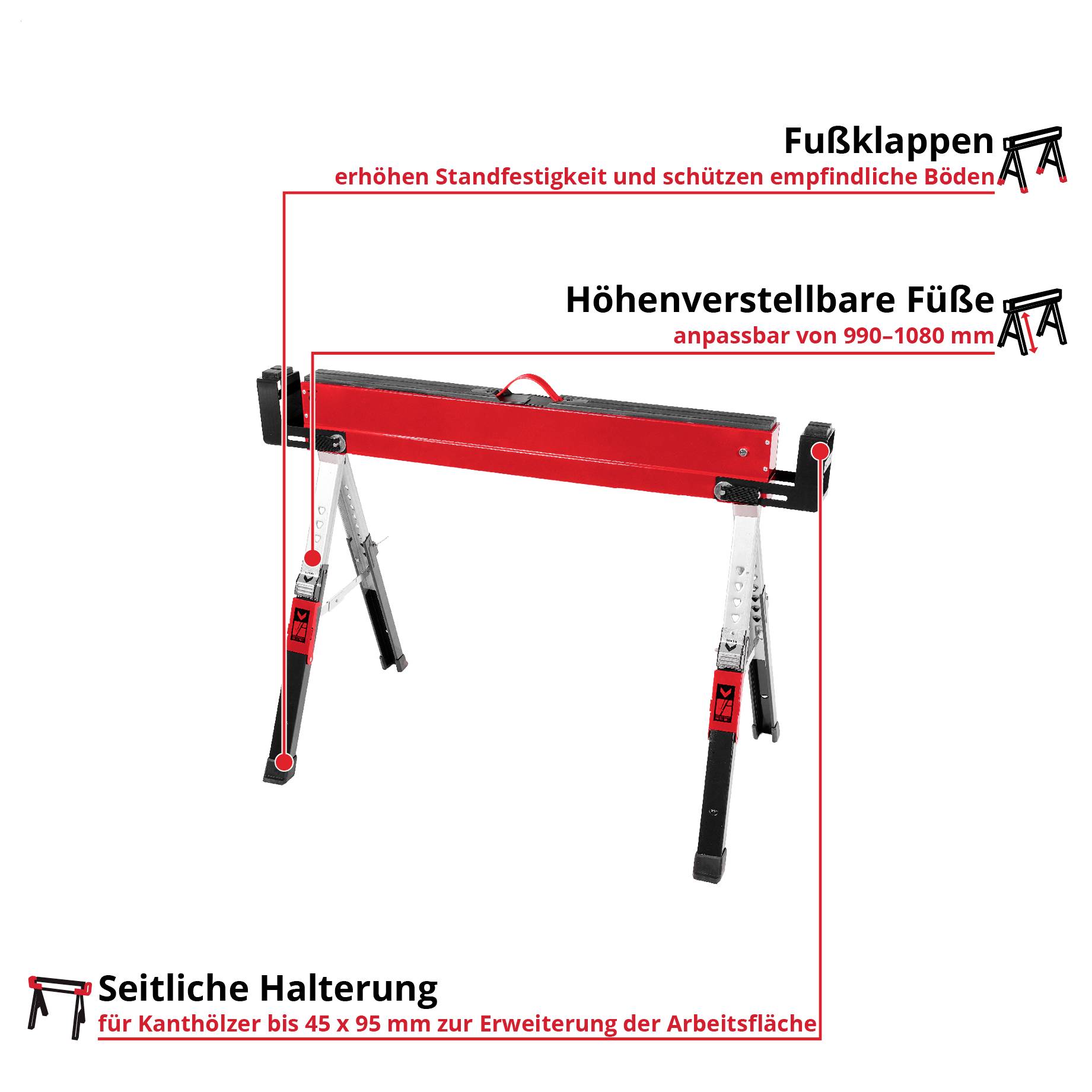 Gitter mit 29 Metallnüssen in verschiedenen Größen, mit der Bildunterschrift „29 Nüsse ermöglichen präzise Verwendung in verschiedenen Anwendungen"